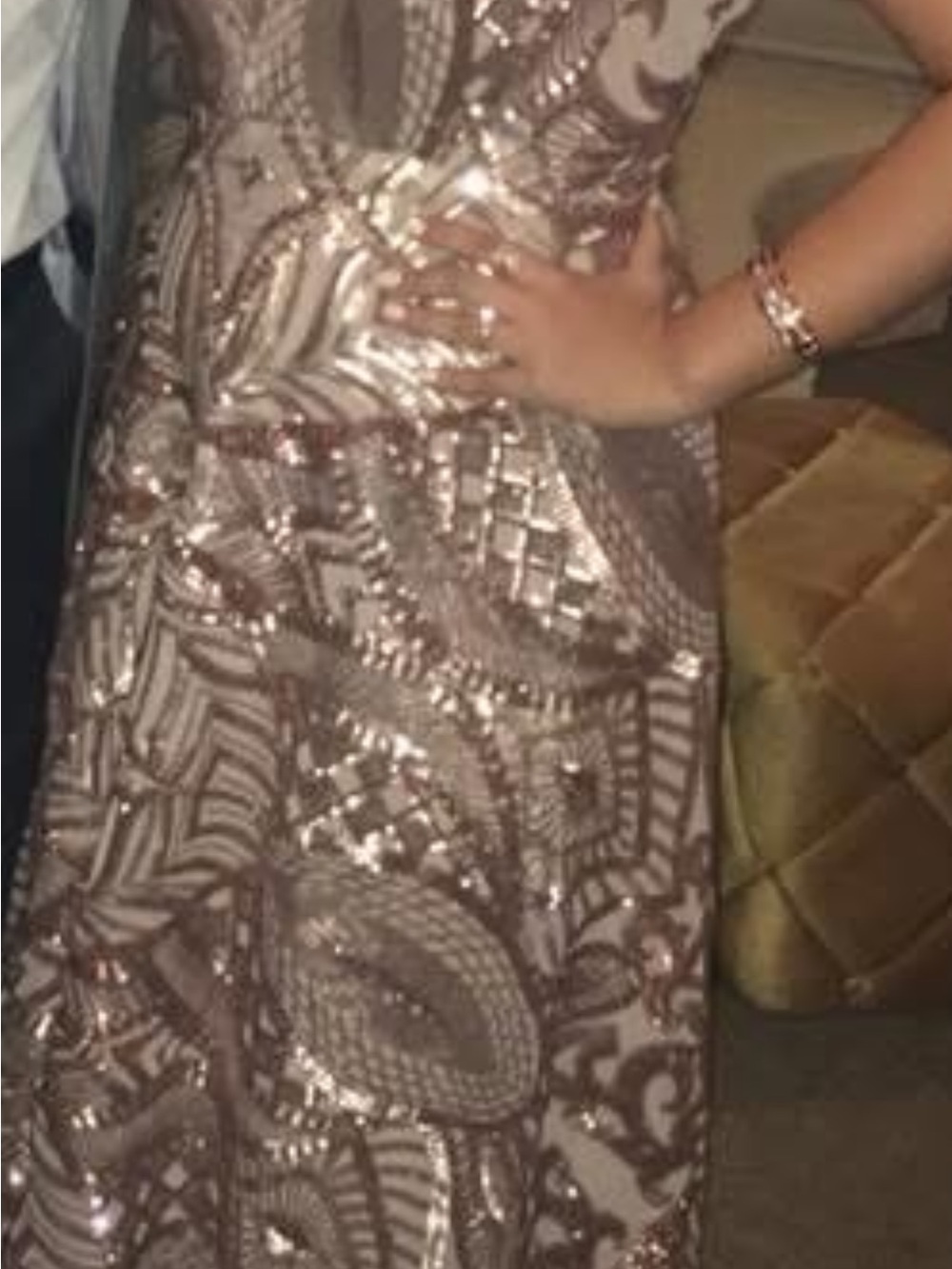 Beautiful nightgown dress by designer - Picture 4 of 8